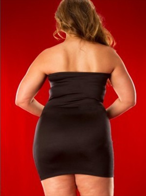 Plus Size Strapless Dress 2