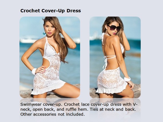Crochet Cover-Up Dress
