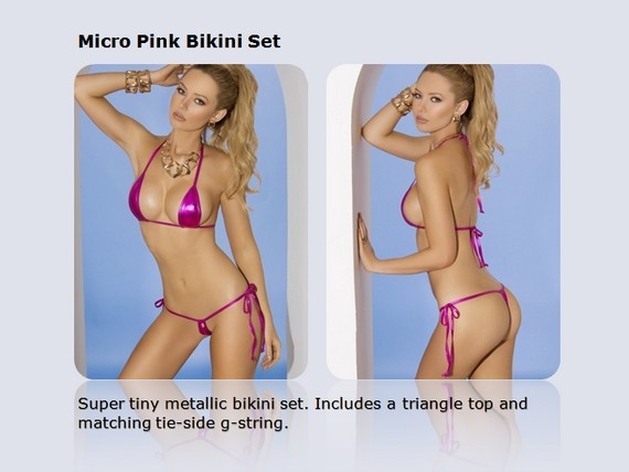 Micro Pink Bikini Set