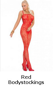 Rose Lace Crotchless Bodystocking