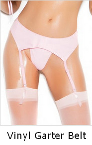 Vinyl Garter Belt