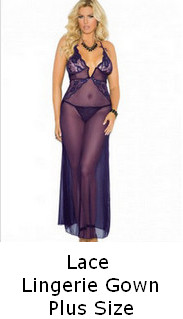 Lingerie Gown Plus Size